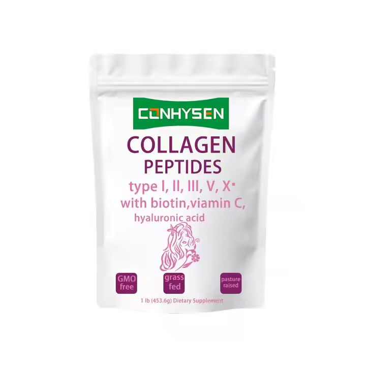 Suplementos OEM Péptidos de colágeno en polvo para la piel y el cabello Salud articular Apoya el envejecimiento