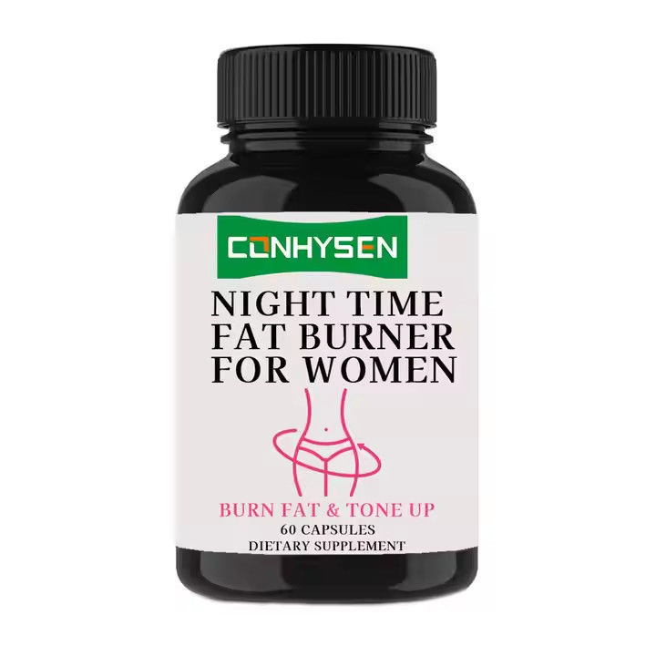 OEM Capsulas quemadoras de grasa nocturnas para mujeres de desintoxicación pérdida de peso más suplemento supresor del apetito