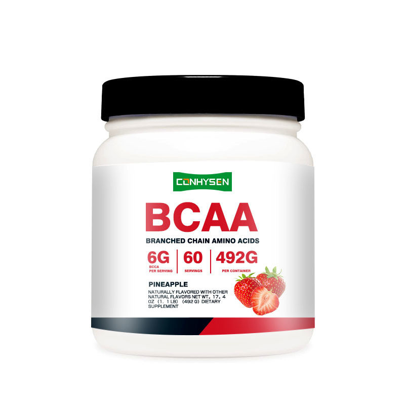 BCAA en polvo: apoyo rápido para los músculos. Polvo pre-entrenamiento para gimnasio, para adultos, mujeres y hombres