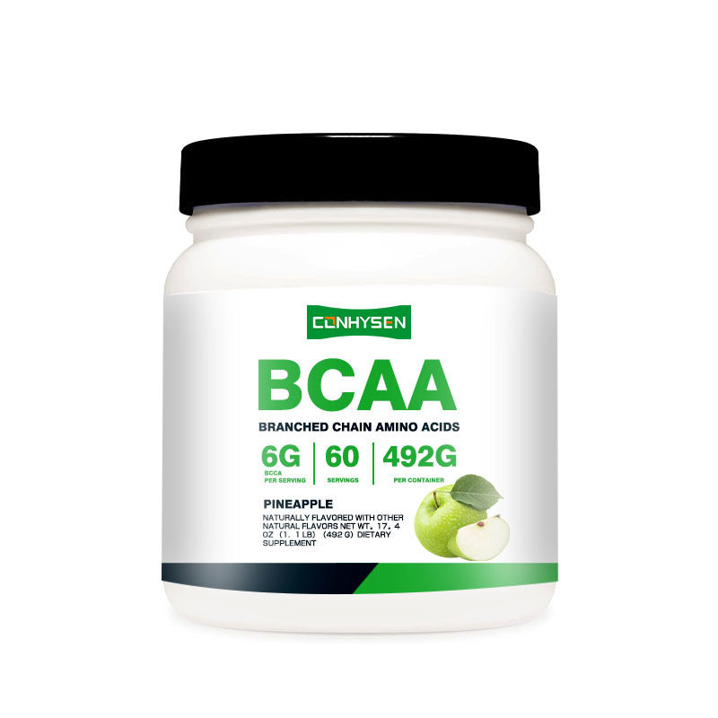 BCAA en polvo para la salud Nutrición deportiva apoya el crecimiento muscular Bebida energética