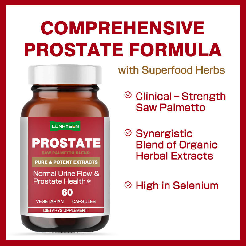 Cápsulas de Saw Palmetto para la Próstata. Cápsulas para la Próstata. Apoyan el Flujo Normal de Orina para Hombres