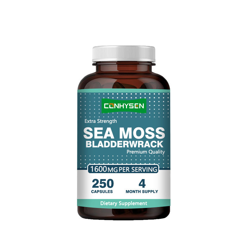 Cápsulas de Musgo Irlandés Orgánico para Promover la Salud Intestinal Productos para el Cuidado de la Salud