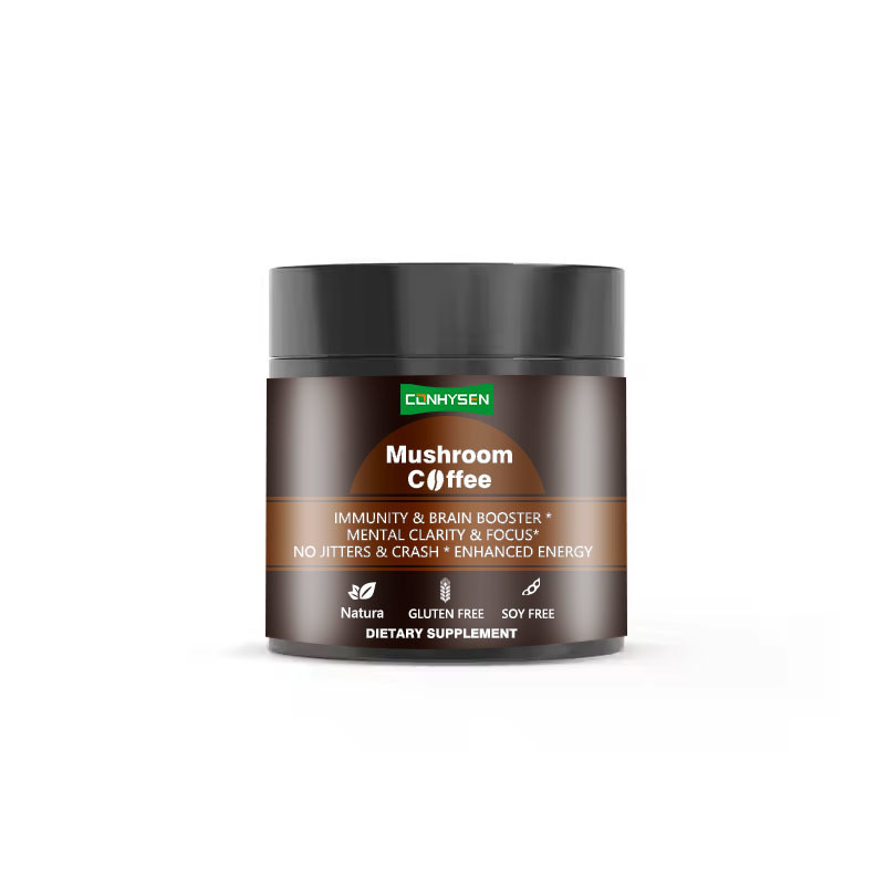 Bebida refrescante de bajo precio que aumenta la energía de hongos Café con Cordyceps Reishi sin gluten