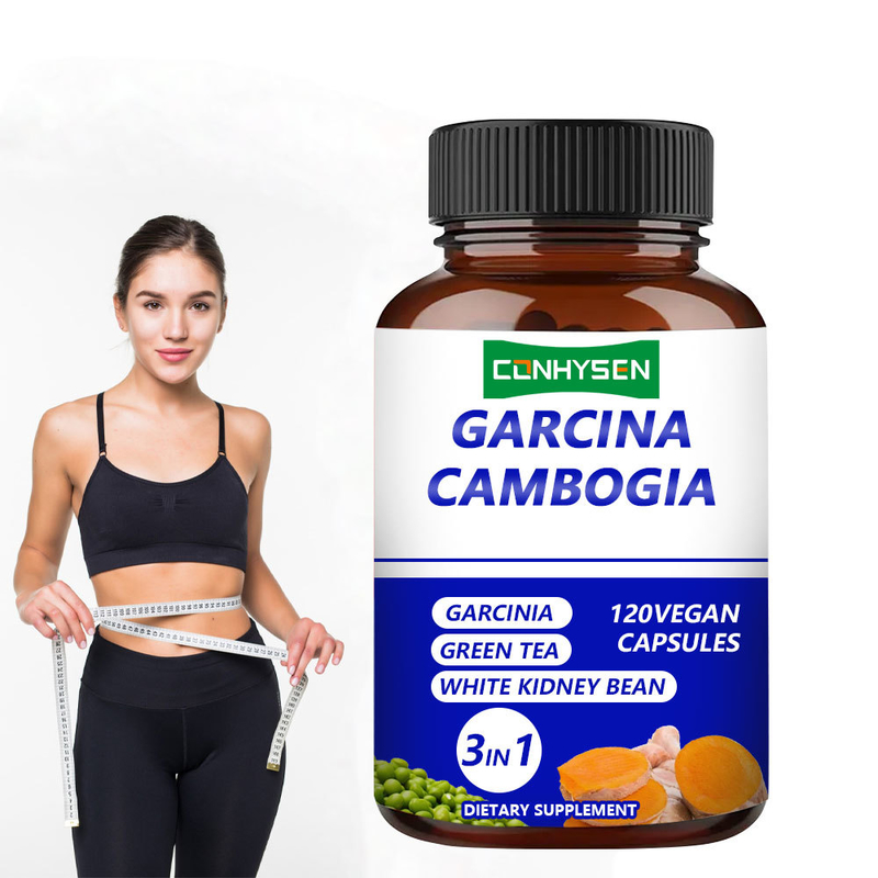 Cápsulas de Garcinia Cambogia Aumentan la Energía y la Fuerza - Productos para el Cuidado de la Salud 3 en 1