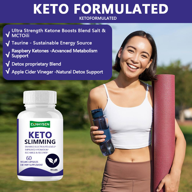 Cápsulas de adelgazamiento KETO personalizadas de primera calidad Productos de salud