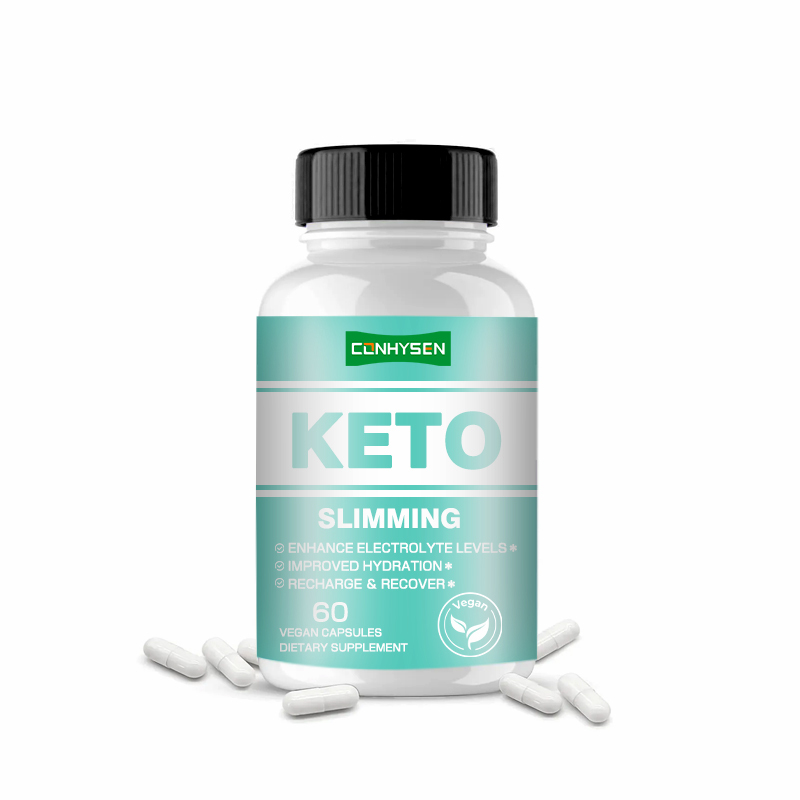 320mg Keto Slim Blend KETO cápsulas adelgazantes apoyan la limpieza de desintoxicación para la pérdida de peso
