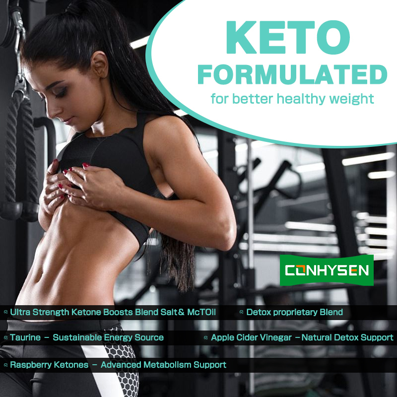 320mg Keto Slim Blend KETO cápsulas adelgazantes apoyan la limpieza de desintoxicación para la pérdida de peso