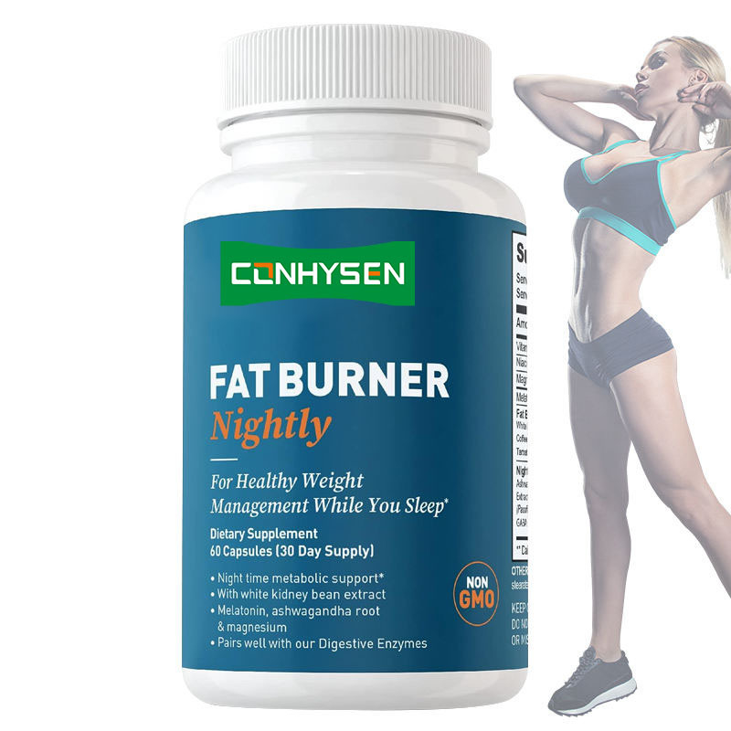 Suplemento para adelgazar, quemador de grasa nocturno, cápsulas Super Slim para mujeres y hombres