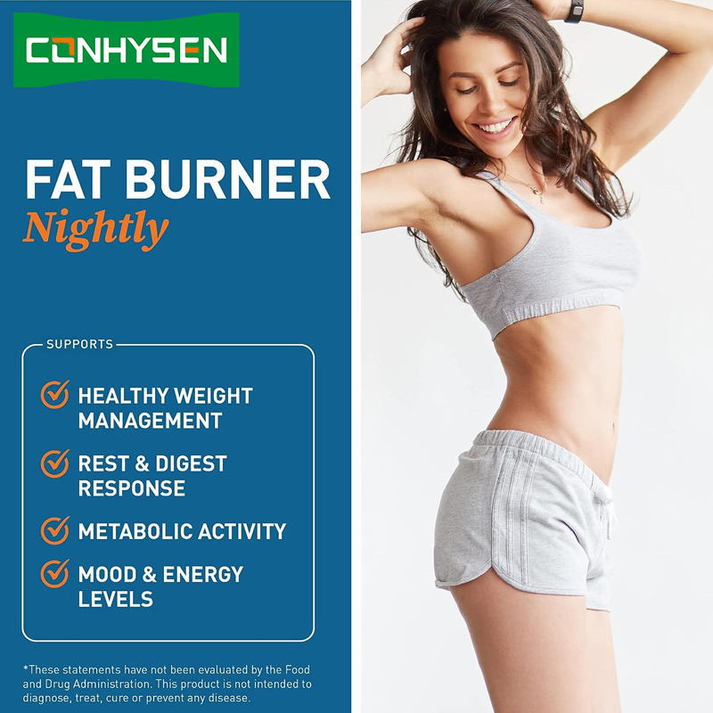 Suplemento para adelgazar, quemador de grasa nocturno, cápsulas Super Slim para mujeres y hombres