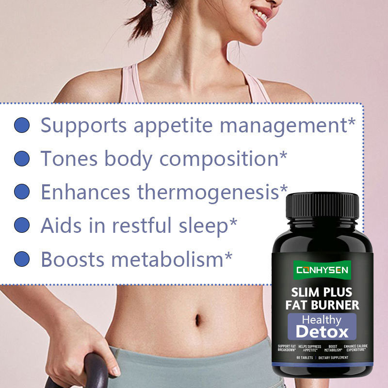 Cápsulas de Garcinia Cambogia de acción rápida para suprimir el apetito y quemar grasa para el control de peso con fibra dietética