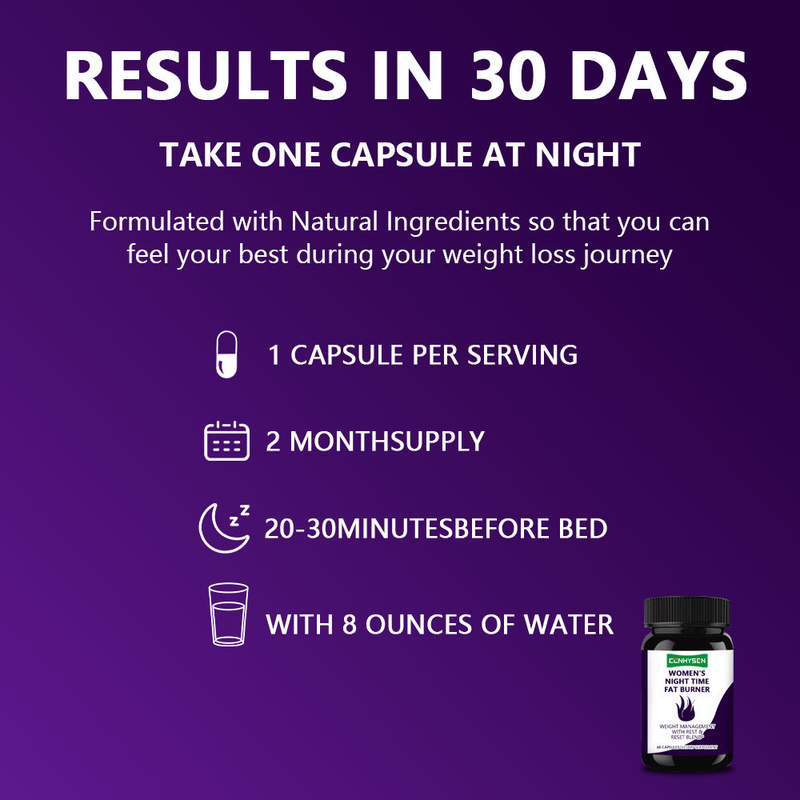 Cápsulas quemagrasas nocturnas para mujeres en oferta: Apoyan la presión arterial saludable y el estado de ánimo tranquilo, cápsulas para adelgazar