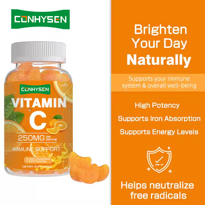 Gomitas de vitamina C que refuerzan el sistema inmunológico Suplemento vitamínico para adultos Caramelos de vitamina C