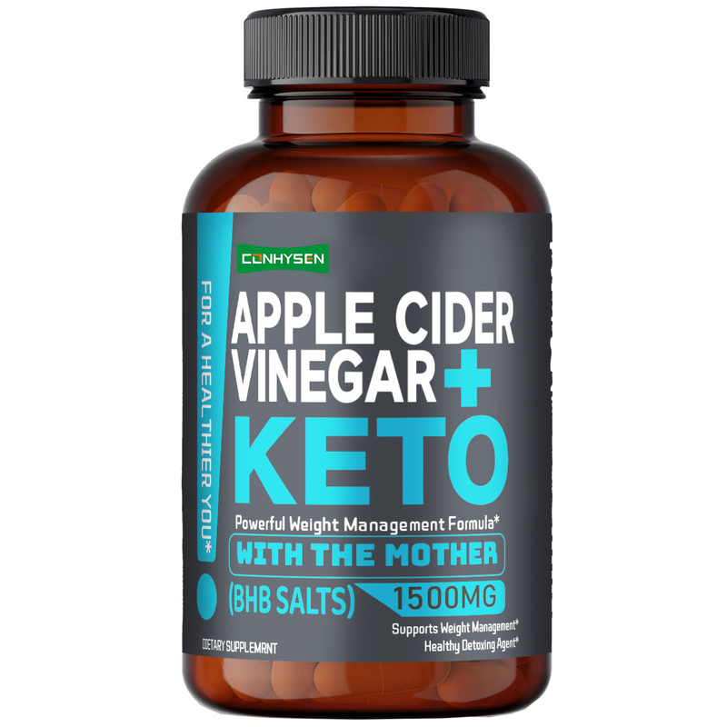 OEM ODM Keto Boost Vinagre de sidra de manzana BHB sales cápsulas para la quema de grasa y el apoyo a la cetosis-su compañero perfecto keto