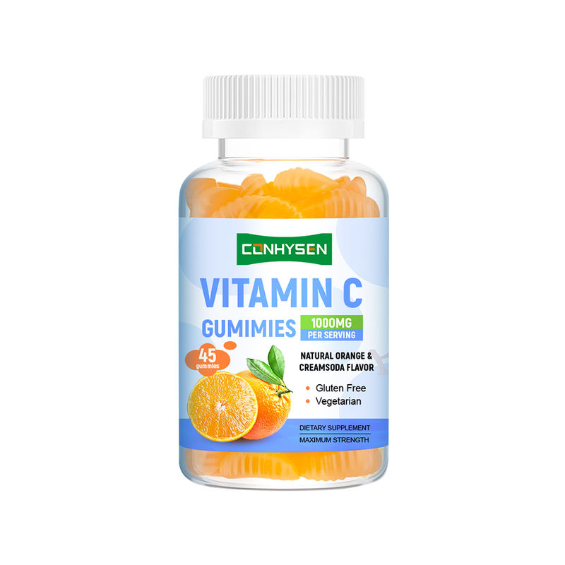 Vitamina C Gummies Fabrica Personalización Apoyo a la piel sana producto de belleza