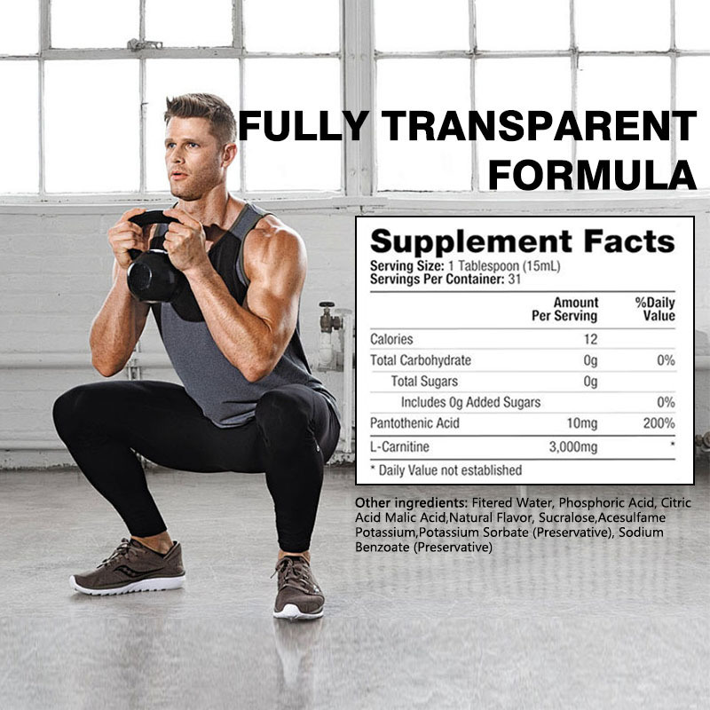 En general, la personalización de L-carnitina inyecciones líquidas promueve el metabolismo de la grasa y la producción de energía.