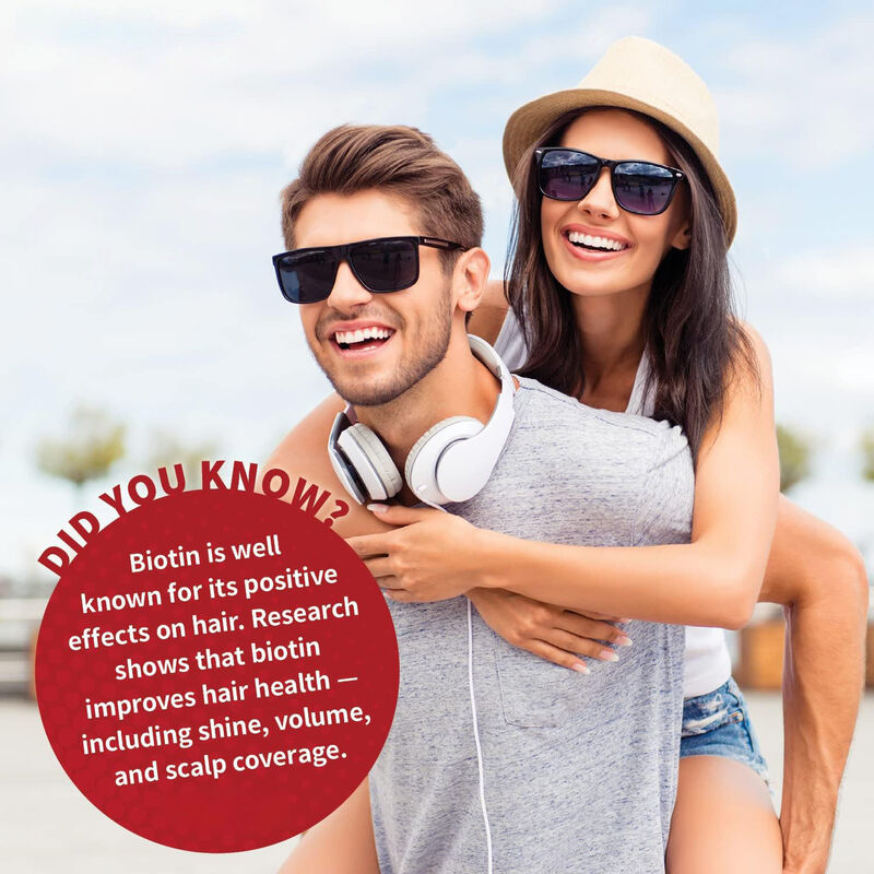 Gomitas de biotina veganas al por mayor, vitaminas y minerales complejos para la salud del cabello, la piel y las uñas. Promueven la producción de queratina para adultos y adolescentes