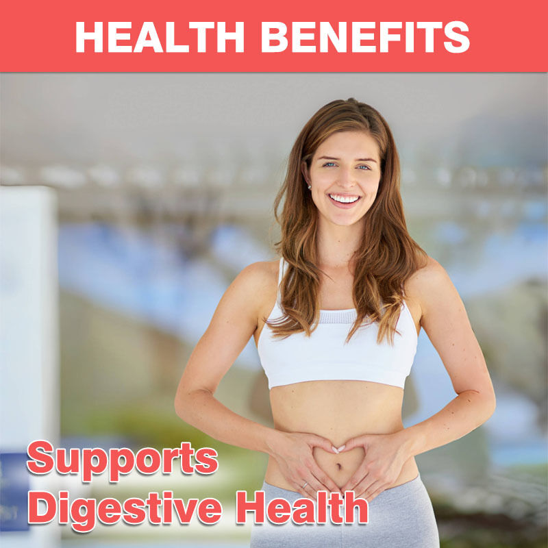 Gomitas de prebióticos y probióticos 4G OEM/ODM con 60 mil millones de UFC, potenciador de la inmunidad y mejorador de la salud intestinal con propiedades antioxidantes para adultos