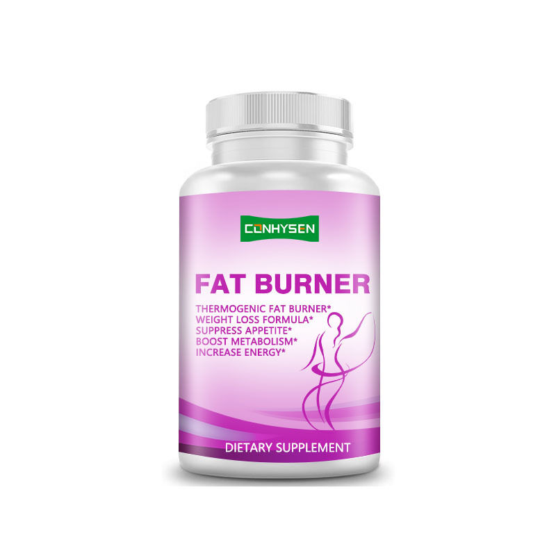 Logotipo personalizado Aumentar el metabolismo adelgazar quemar grasa cápsulas femeninas cuidado de la salud cápsula quemadora de grasa para mujeres