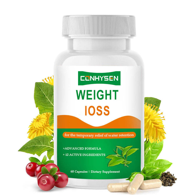 Las cápsulas de pérdida de peso OEM apoyan el metabolismo promueve el equilibrio de líquidos con vinagre de sidra de manzana suplementos de hierbas cápsulas