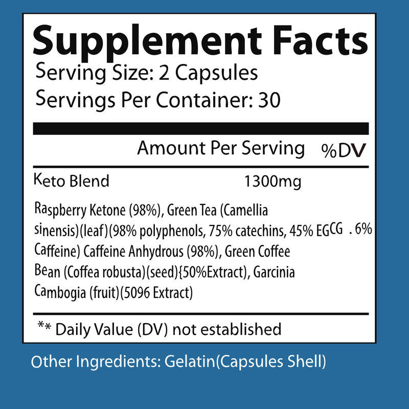 Las cápsulas de desintoxicación de marca privada de stock productos de adelgazamiento a base de hierbas que aumentan el metabolismo y apoyan la salud digestiva para los adultos