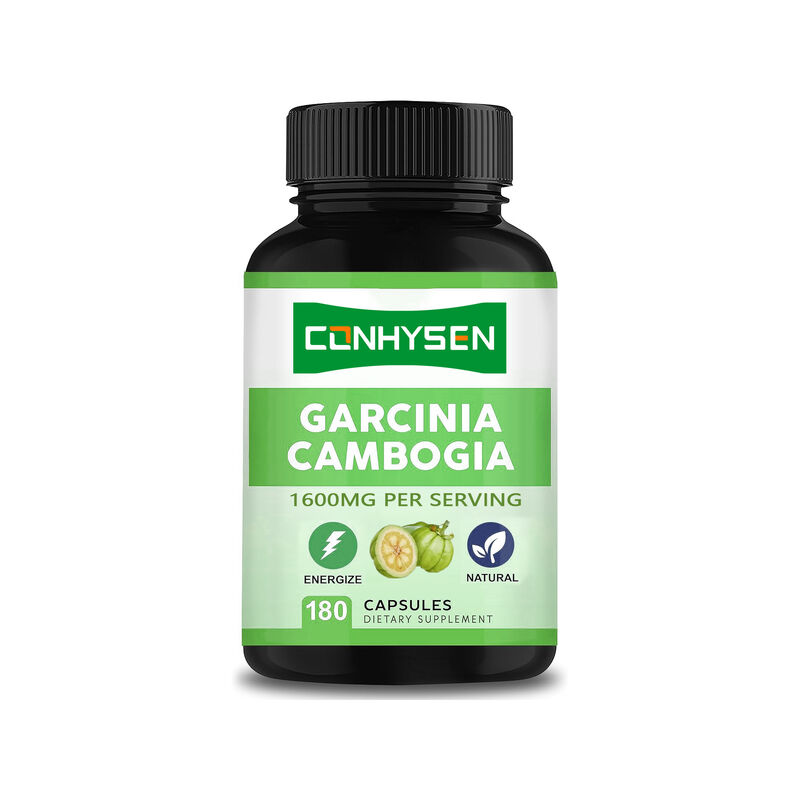 Suplemento dietético de alta calidad Garcinia Cambogia pura cápsulas promueve la energía y la resistencia
