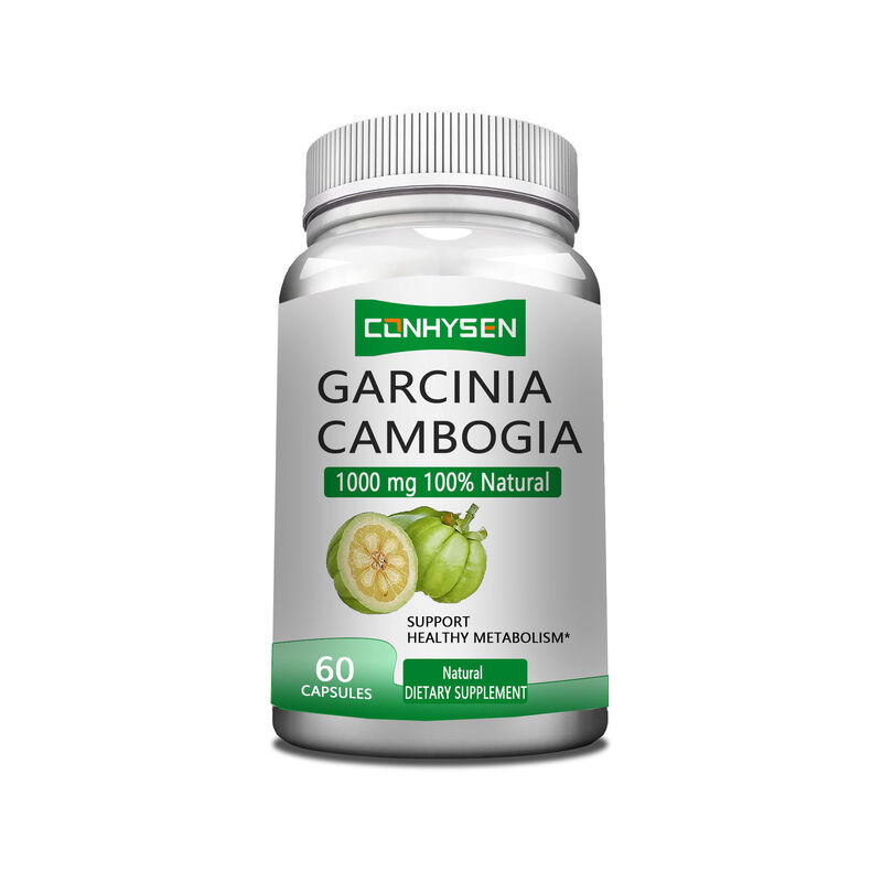Suplementos Herbales de Garcinia Cambogia de Marca Blanca Cápsulas de Garcinia Cambogia Apoyan un Metabolismo Saludable y Mejoran el Estado de Ánimo