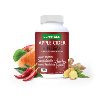 ACV Vinagre de sidra de manzana píldoras dietéticas cápsulas manejo del cuerpo promueve la digestión