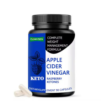 Las cápsulas de vinagre de sidra de manzana keto para pérdida de peso rápida apoyan el metabolismo