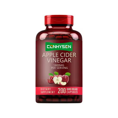 Cápsulas personalizadas de ACV para bajar de peso, cápsulas de desintoxicación para la digestión y control de peso.
