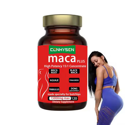 Maca cápsulas de mejora femenina de hierbas mejora de cadera para atractivo sexual aumento de la salud