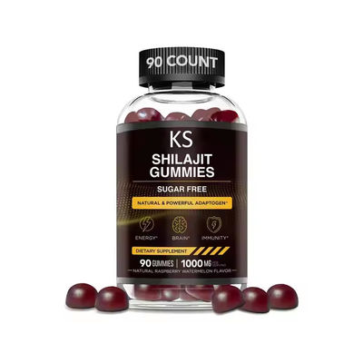 Shilajit Gummies orgánico Suplemento de resina energética Apoyo de bienestar general OEM ODM