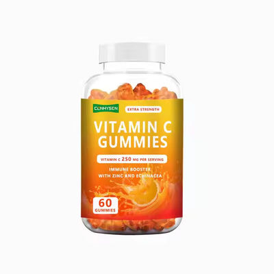 Etiqueta privada de goma de mascar de vitamina C para el sistema inmunológico