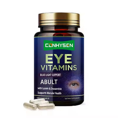 Vitaminas para los ojos cápsulas luteína zeaxantina suplemento de vitamina C apoya la salud de la visión