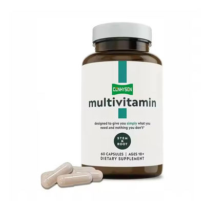 Suplemento multivitamínico Las cápsulas apoyan la energía La inmunidad La digestión 7 Ingredientes esenciales