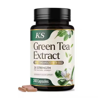 Control de peso cápsulas para adelgazar extracto de té verde antioxidante suplemento inmunológico proveedor