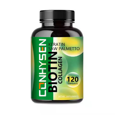 Las cápsulas de biotina y colágeno de sabor personalizado apoyan la fuerza y elasticidad de la piel