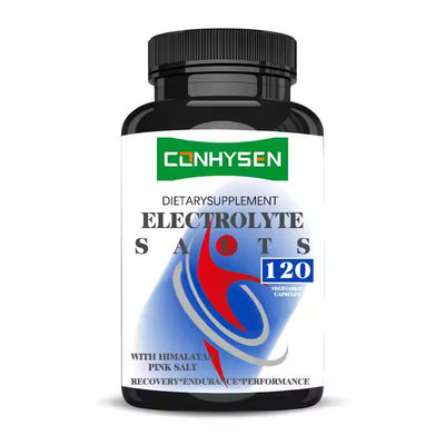 Sal de electrolitos Cápsulas Rehidratación rápida Recuperación de apoyo Función muscular Equilibrio de la hidratación