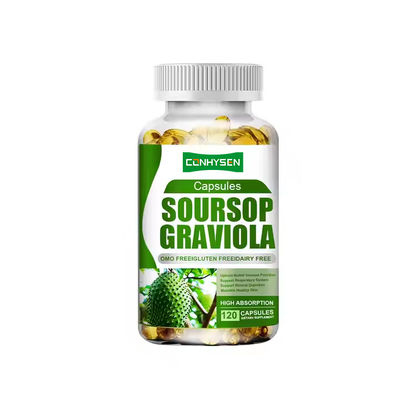 Aguacate Graviola Geles blandos de apoyo al sistema respiratorio Suplemento a base de plantas