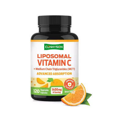 Las cápsulas de vitamina C liposomal aumentan la inmunidad fácilmente tragan 1400mg fabricante