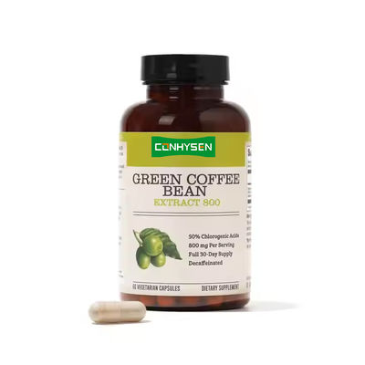 Extracto de grano de café verde cápsulas para aumentar el metabolismo Salud general Logotipo privado