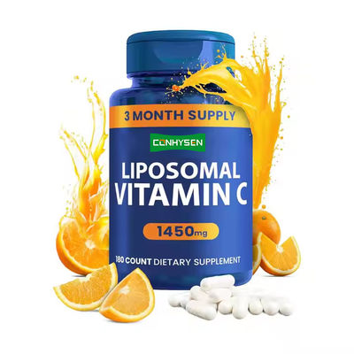 Vitamina C Liposómica Orgánica Cápsulas Suplemento dietético Reducen el dolor muscular