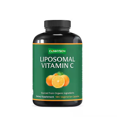 Capsulas de vitamina C liposómica con mezcla de fosfolípidos Suplemento para el control del peso