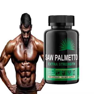 Sabor personalizado Saw Palmetto cápsulas masculinas Suplemento de salud de fuerza extra próstata