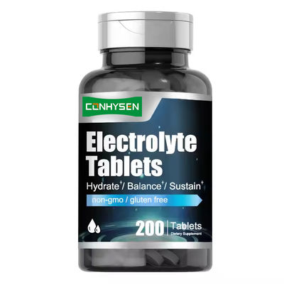 Propiedad de etiqueta Efervescente Eletrolito de las tabletas para el equilibrio de electrolitos Suplemento diario