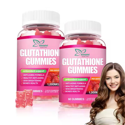 Muestra gratuita Glutatión colágeno gomas para la salud de la piel Antienvejecimiento fórmula gomas
