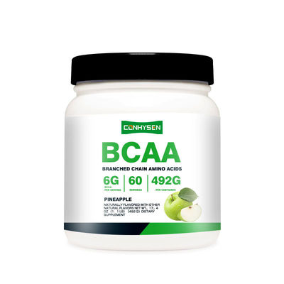 BCAA en polvo para la salud Nutrición deportiva apoya el crecimiento muscular Bebida energética