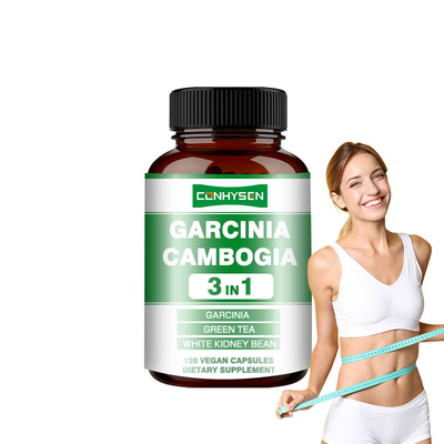 Las cápsulas veganas 3-en-1 Las cápsulas de Garcinia Cambogia ayudan a perder peso