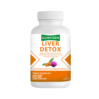 Cápsulas de desintoxicación hepática Health Care Capsule Promueven la función hepática saludable