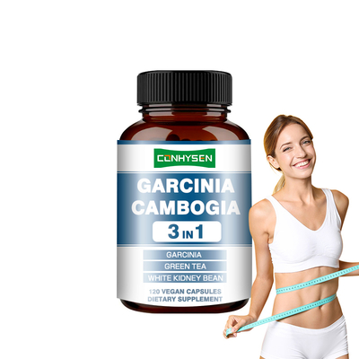 Premium Custom Garcinia Cambogia Capsules Suplemento de frijoles blancos para la producción de energía